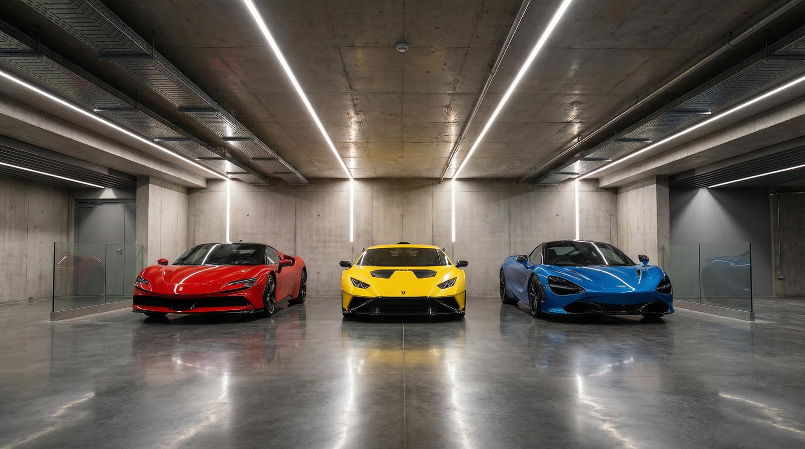 足交 - 三台超跑直线加速对决视频演示